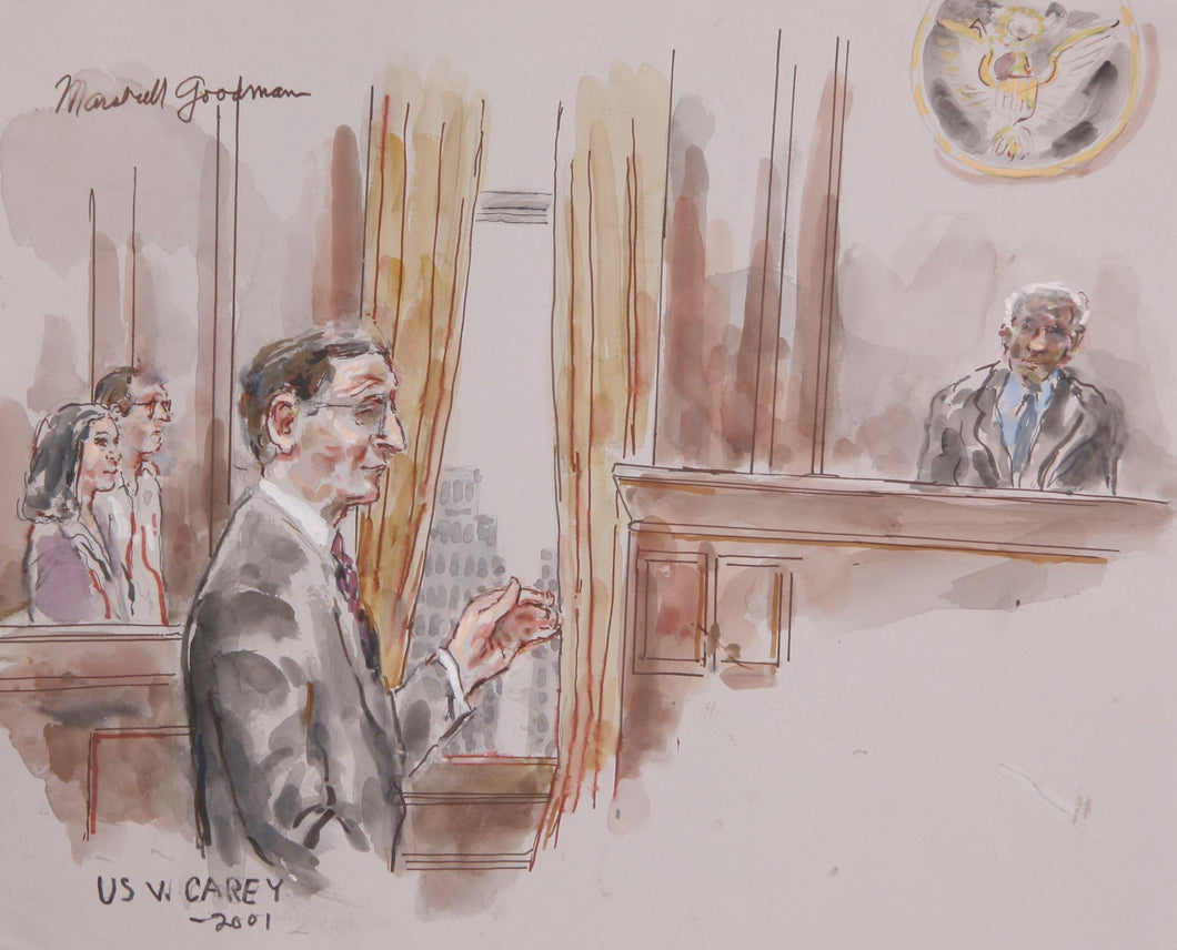US v. Carey Watercolor | Marshall Goodman,{{product.type}}