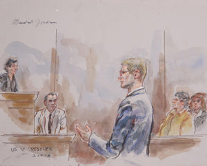 US v. Drescher Watercolor | Marshall Goodman,{{product.type}}