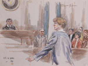 US v. Hall Watercolor | Marshall Goodman,{{product.type}}