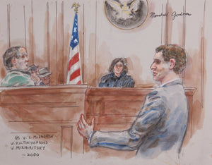 US v. L. McLaurin v. Kiltinivehious v. Mizhiritsky Watercolor | Marshall Goodman,{{product.type}}