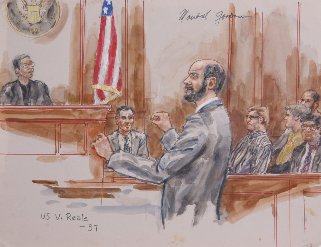 US v. Reale Watercolor | Marshall Goodman,{{product.type}}