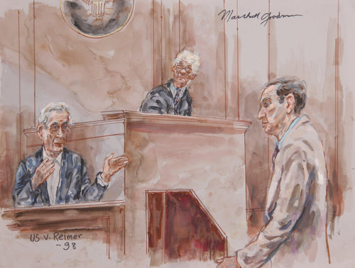 US v. Reimer Watercolor | Marshall Goodman,{{product.type}}