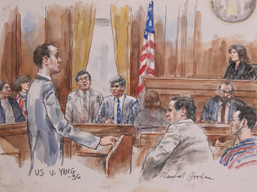 US v. Yang Watercolor | Marshall Goodman,{{product.type}}