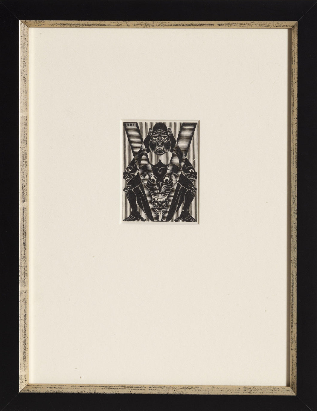 V Woodcut | M.C. (Maurits Cornelis) Escher,{{product.type}}