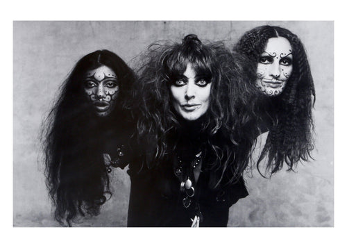 Vali Myers, Asha Puthli and Cheyenne Black and White | Francesco Scavullo,{{product.type}}