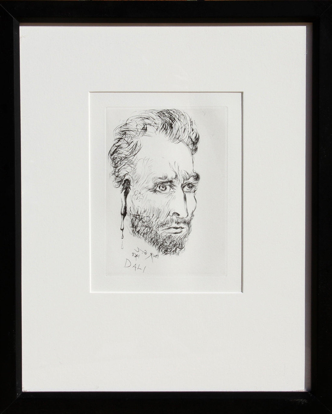 Van Gogh Etching | Salvador Dalí,{{product.type}}