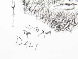 Van Gogh Etching | Salvador Dalí,{{product.type}}