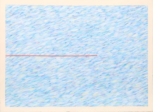 Variation on a Red Line I Acrylic | Farid Haddad,{{product.type}}