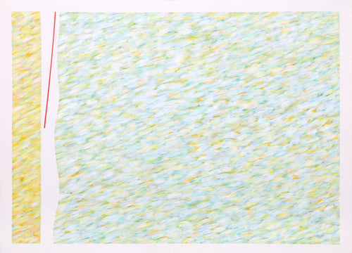 Variation on a Red Line IV Acrylic | Farid Haddad,{{product.type}}