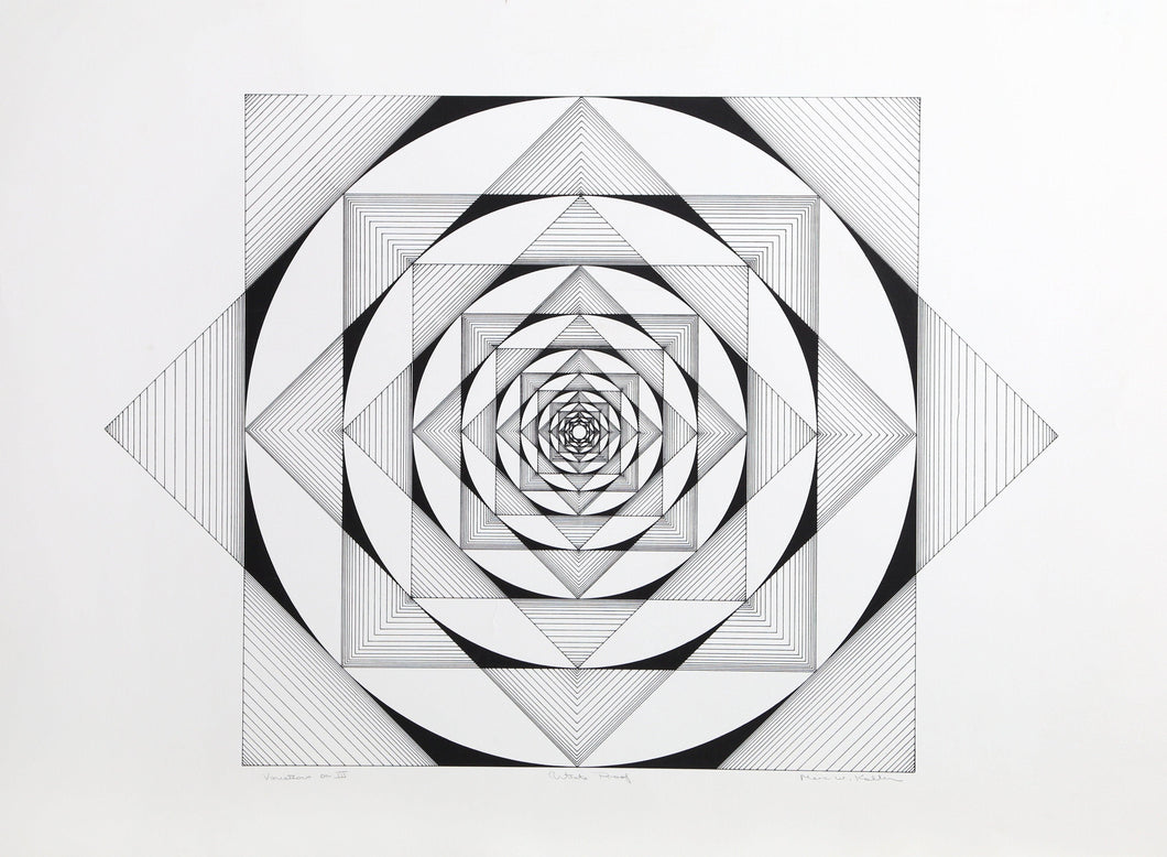 Variations On III Screenprint | Marc Koller,{{product.type}}