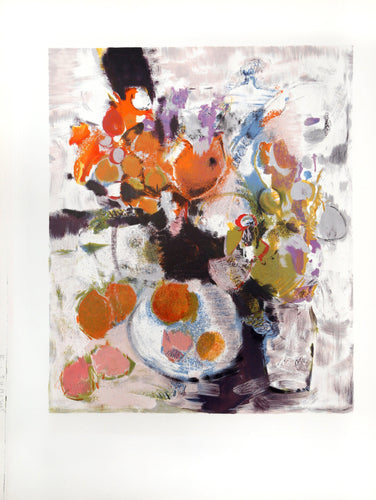 Vase de Fleurs Lithograph | Laurent Marcel Salinas,{{product.type}}