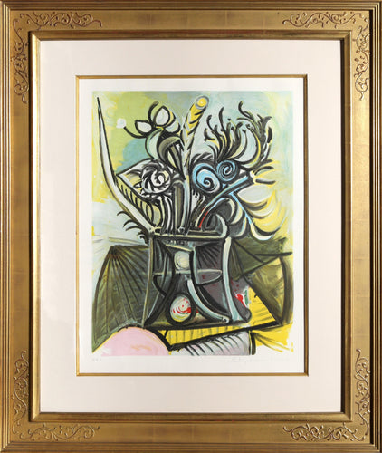Vase de Fleurs Lithograph | Pablo Picasso,{{product.type}}