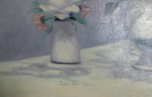 Vase of Flowers 15 Oil | Les Bullene,{{product.type}}