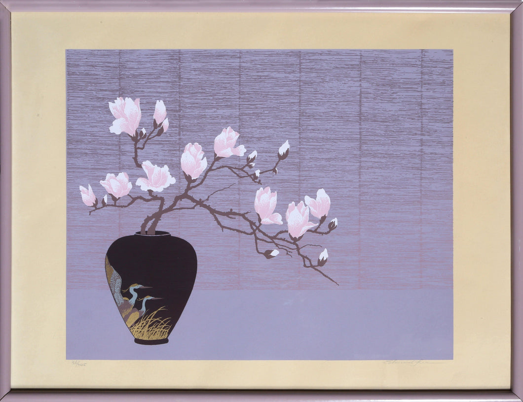 Vase of Flowers Screenprint | Edward Lee,{{product.type}}