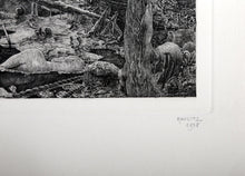 Veille de Marche en Amazonie Etching | Philippe Mohlitz,{{product.type}}