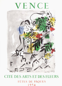 Vence: Cite des Arts et des Fleurs Lithograph | Marc Chagall,{{product.type}}