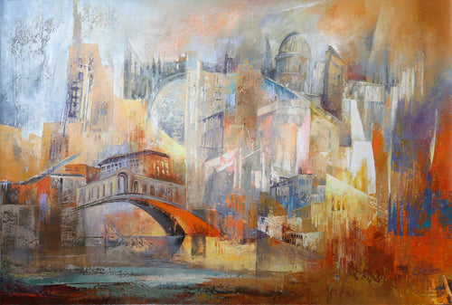 Venecia Acrylic | Elcy Herrera Pinzon,{{product.type}}