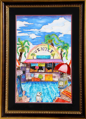 Venice Beach, California Acrylic | Linnea Pergola,{{product.type}}