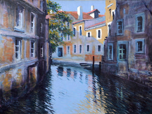 Venice Canal Oil | Rugero Valdini,{{product.type}}