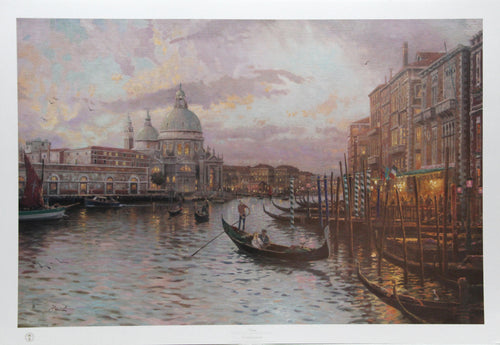 Venice Lithograph | Thomas Kinkade,{{product.type}}