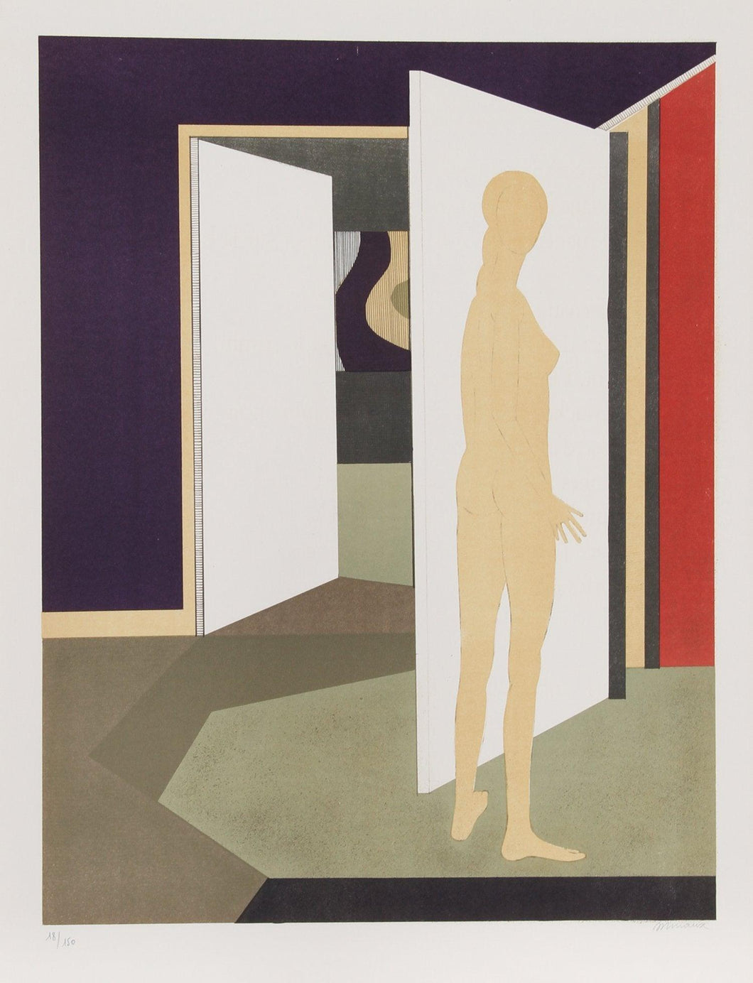 Venus from the Helene Portfolio Lithograph | Andre Minaux,{{product.type}}