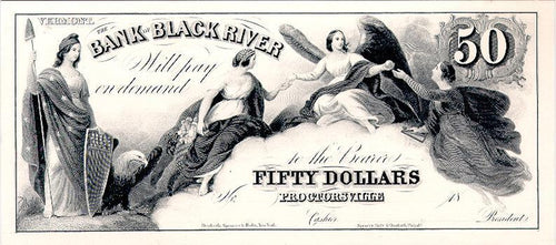 Vermont - Fifty Dollars Currency | American Bank Note Commemoratives,{{product.type}}