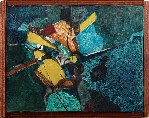 Vert-Bleu (Green-Blue) Oil | Jacques Zimmermann,{{product.type}}