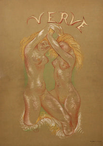 Verve (back cover) from Verve Vol. II Magazine No. 5/6 Lithograph | Aristide Maillol,{{product.type}}