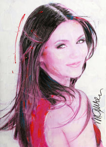 Victoria Justice 2 Mixed Media | Sid Maurer,{{product.type}}