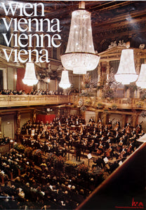 Vienna - Austria Symphony Poster | Travel Poster,{{product.type}}