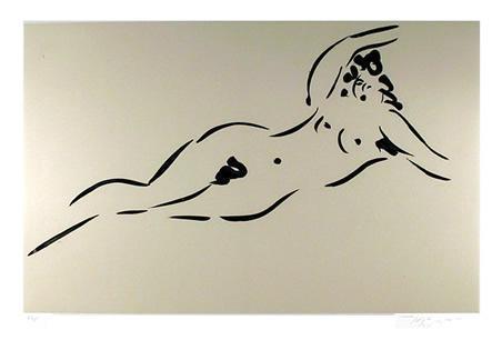 View from Olympus: Plate II, Reclining Nymph Etching | Reuben Nakian,{{product.type}}