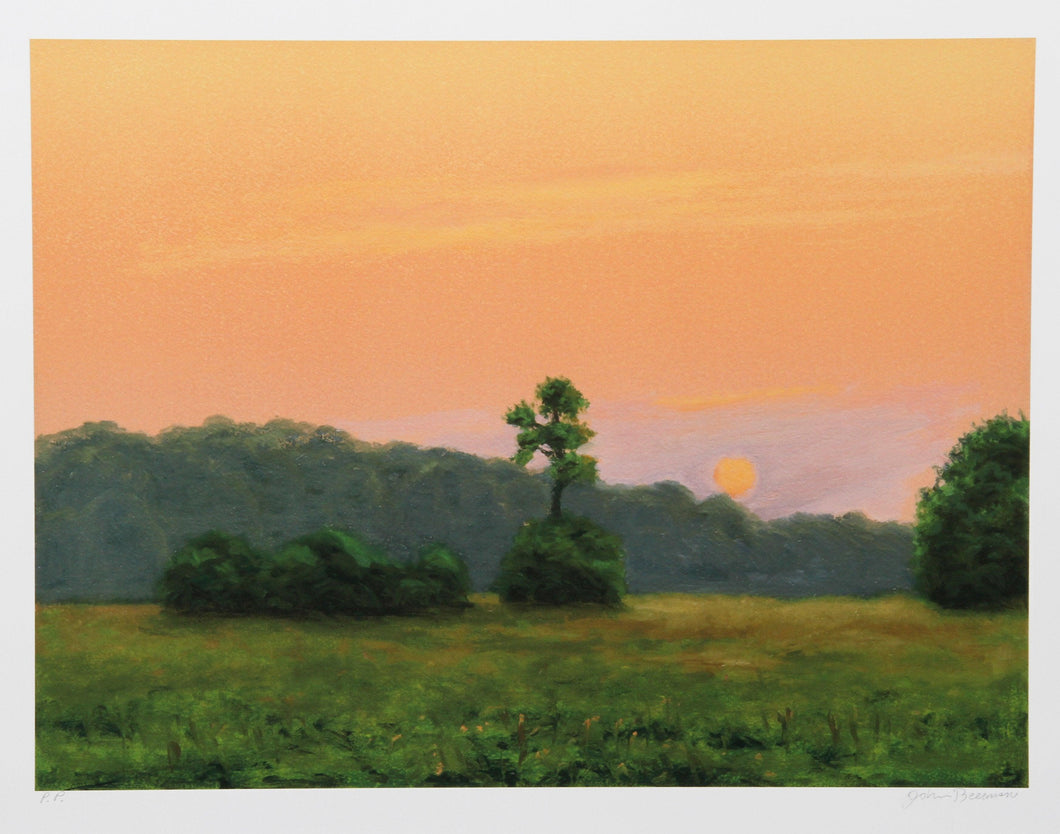 View from Porch Lithograph | John Beerman,{{product.type}}
