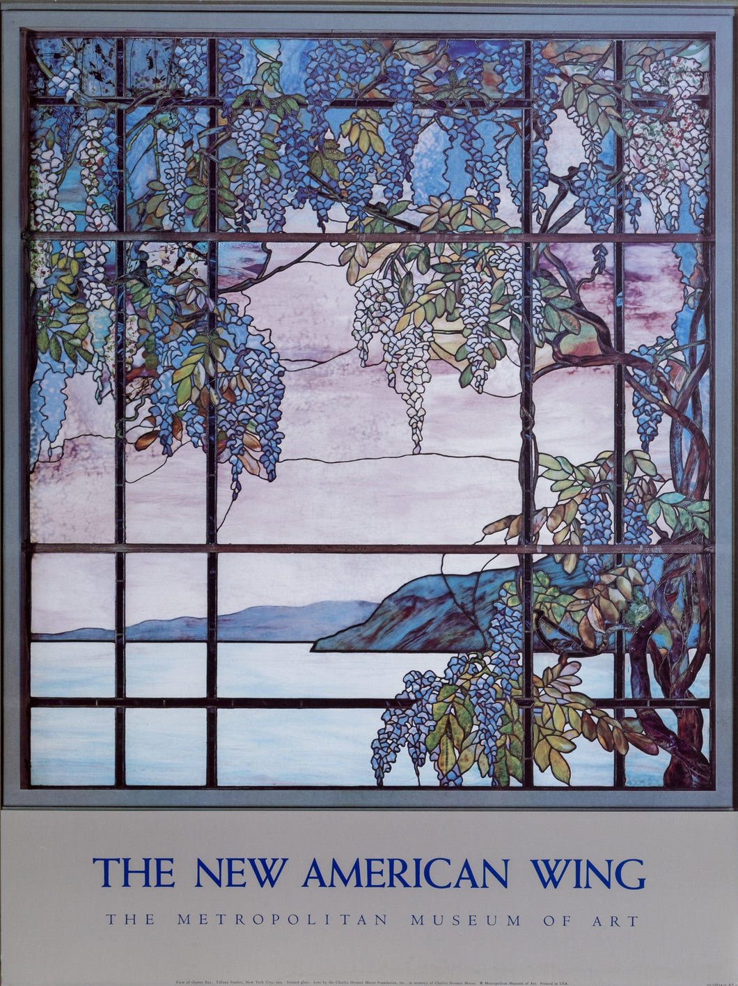 View of Oyster Bay - The New American Wing Metropolitan Museum of Art Poster | Louis Comfort Tiffany,{{product.type}}