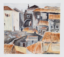 Village of Centocelle Lithograph | Bogdan Grom,{{product.type}}