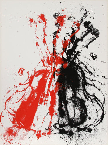 Violents Violin II Screenprint | Arman,{{product.type}}