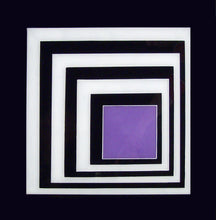 Violet Squares No. 3 Acrylic | BONO,{{product.type}}