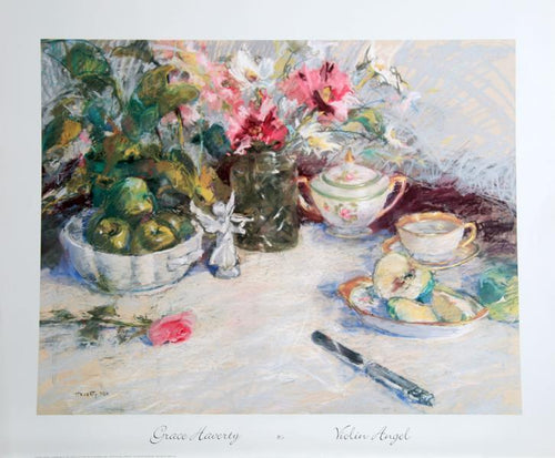 Violin Angel Poster | Grace Haverty,{{product.type}}