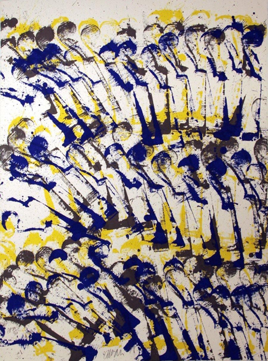 Violin Keys Screenprint | Arman,{{product.type}}