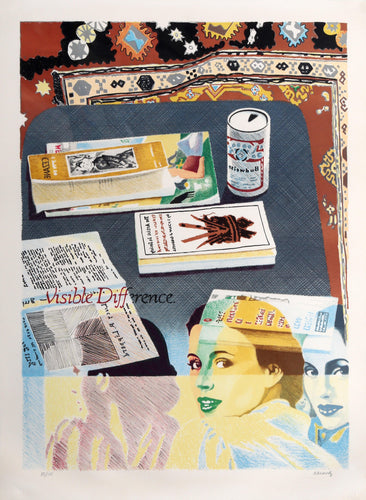Visible Difference Lithograph | Howard Kanovitz,{{product.type}}