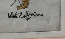 Vive Les Bretons Etching | Mireille Kramer,{{product.type}}