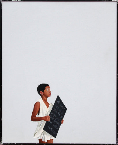 Waiting for the Godot, The Message 2 Oil | Donald Bradford,{{product.type}}