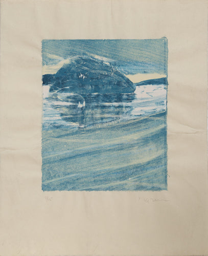 Wakeby Island Woodcut | Michael Mazur,{{product.type}}