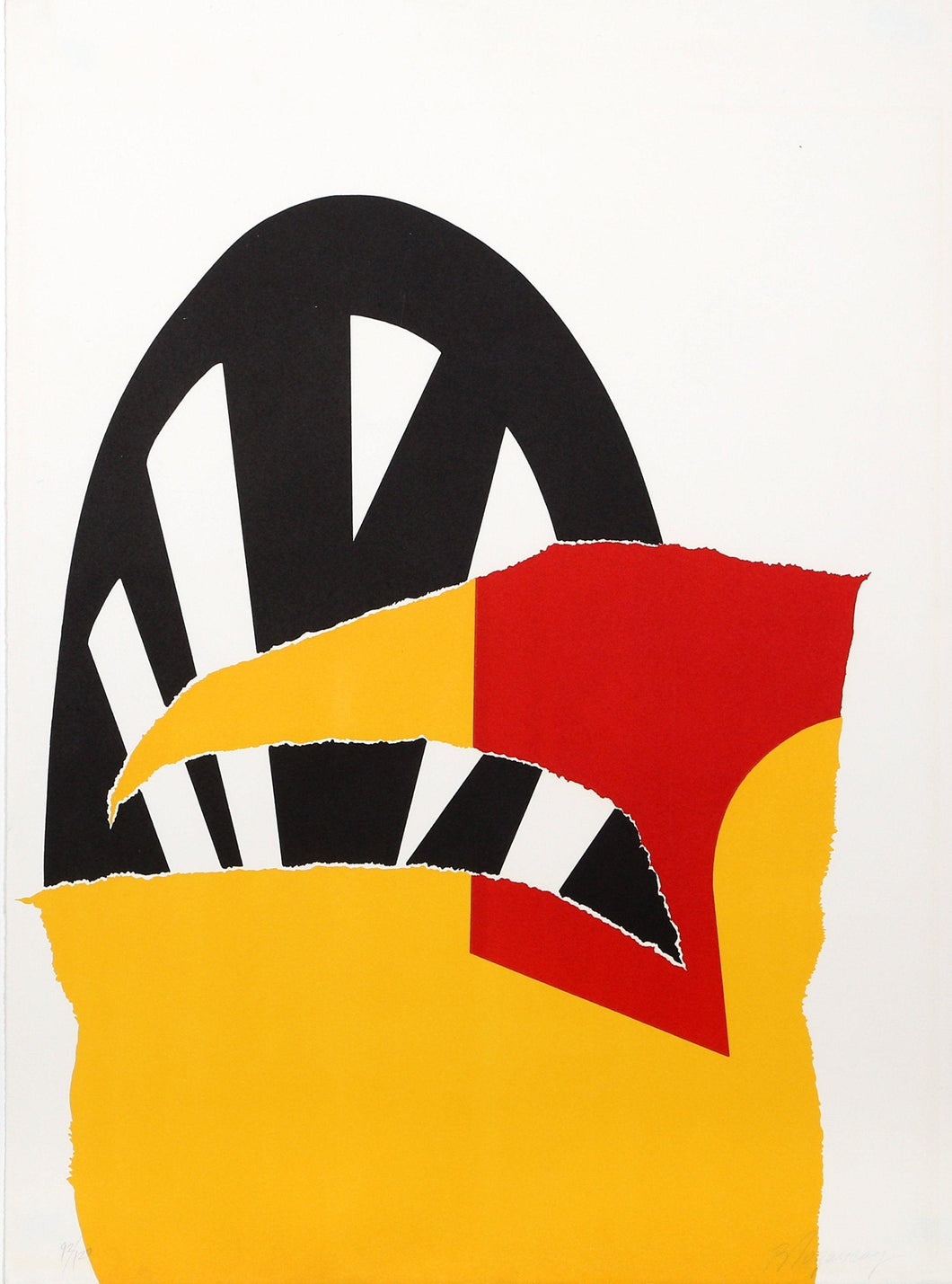 Walls 70 (14) Lithograph | Burhan Dogançay,{{product.type}}
