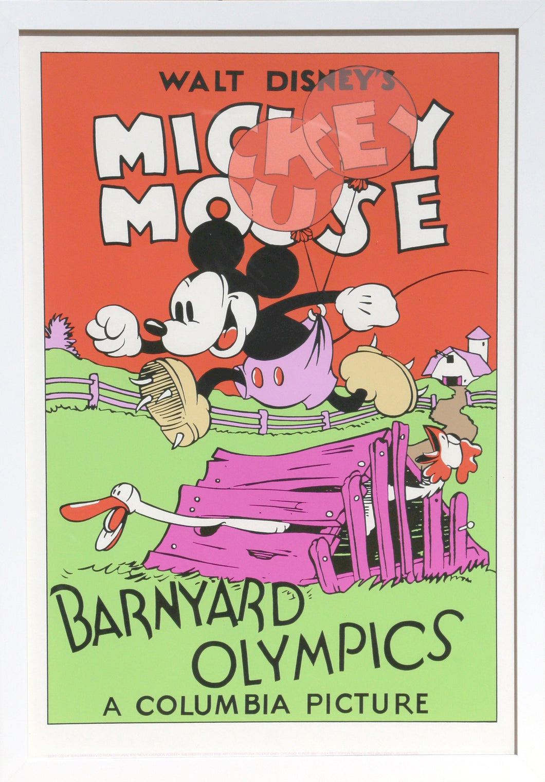 Walt Disney's Mickey Mouse: Barnyard Olympics Poster | Walt Disney Studios,{{product.type}}