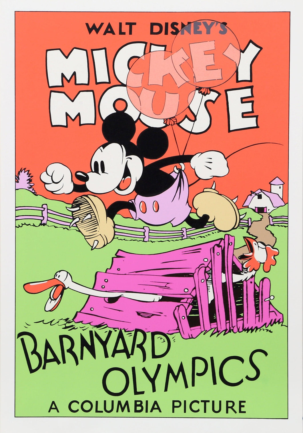Walt Disney's Mickey Mouse: Barnyard Olympics Poster | Walt Disney Studios,{{product.type}}