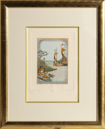 War with the Japanese Etching | Dan Mitra,{{product.type}}