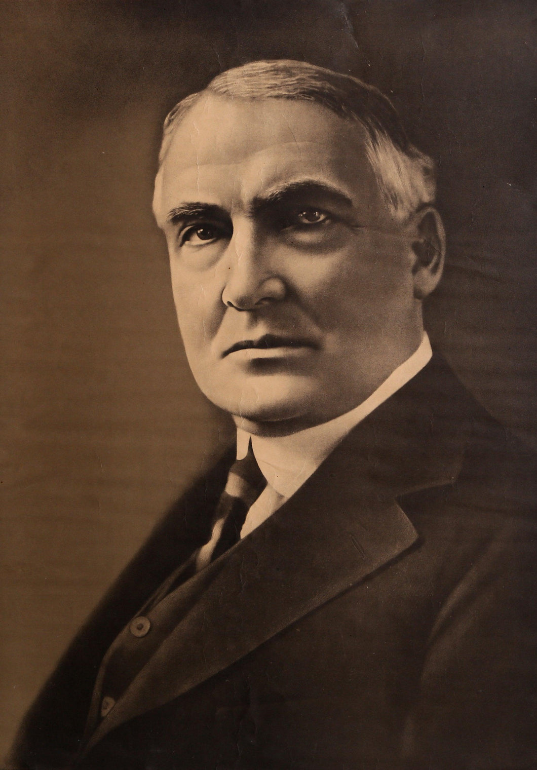 Warren G. Harding, President Black and White | Unknown Artist,{{product.type}}