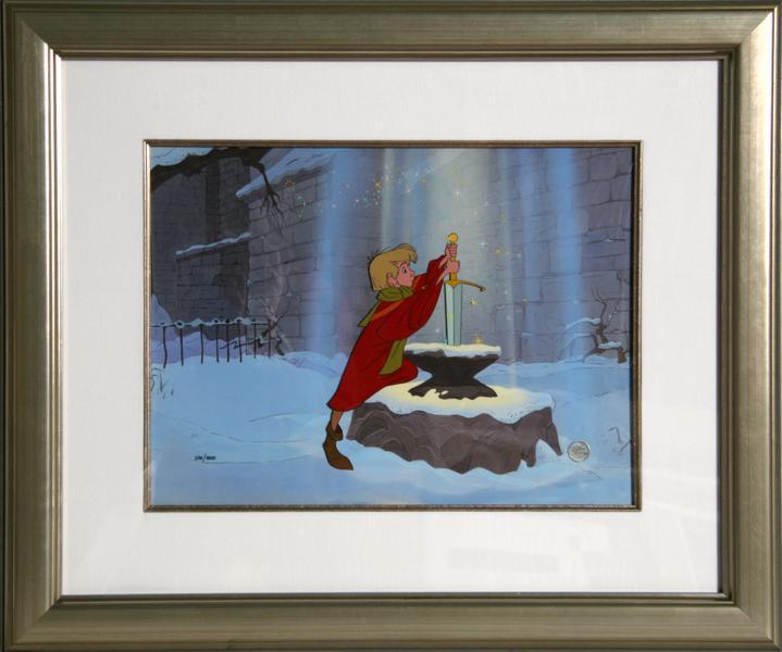 Wart Pulling the Sword from the Stone Comic Book / Animation | Walt Disney Studios,{{product.type}}