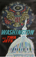 Washington D.C. - Fly TWA Jets Poster | David Klein,{{product.type}}