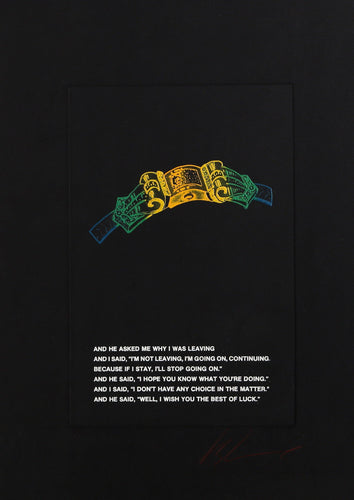 Watch Series 1 Etching | Les Levine,{{product.type}}